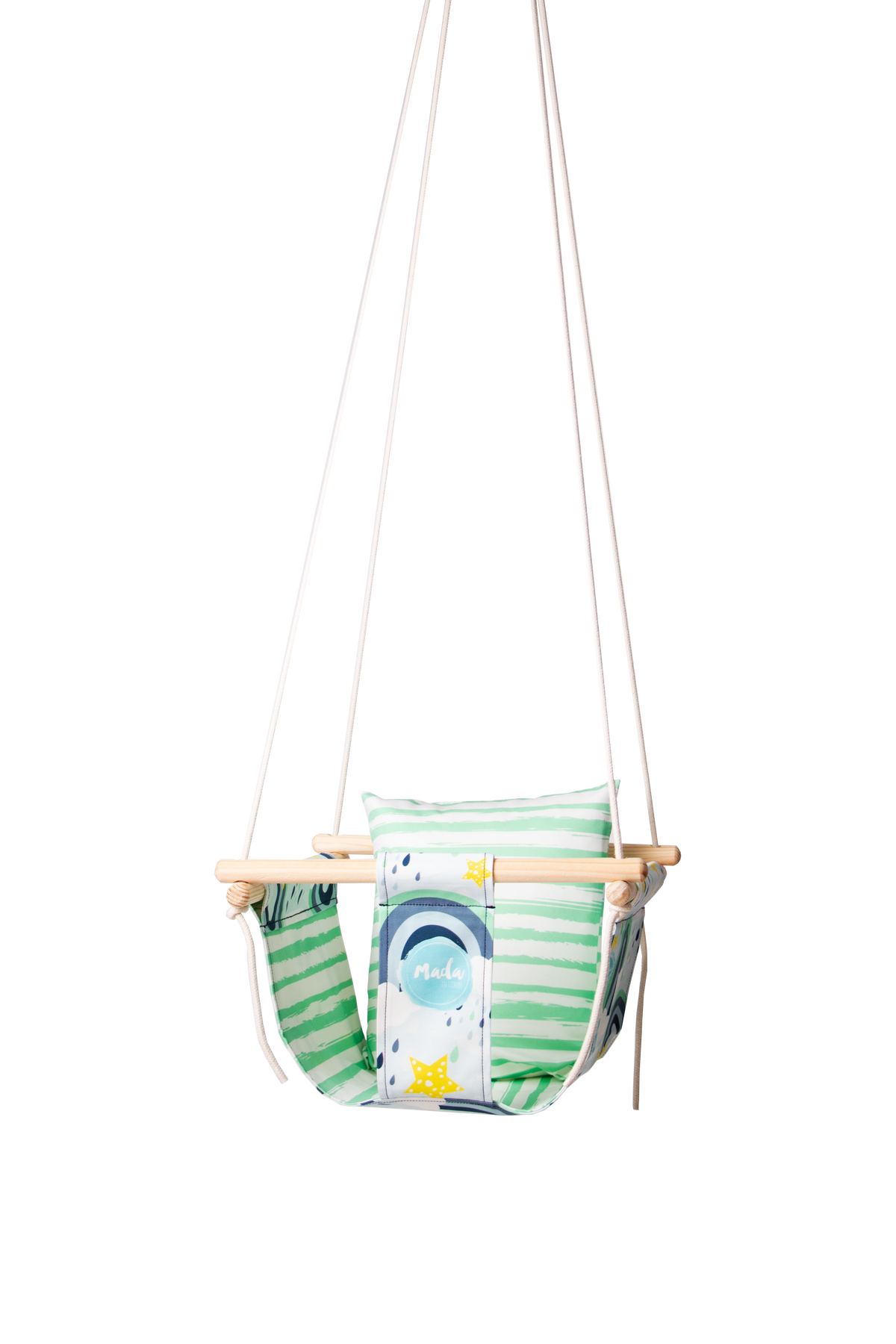 Siga o seu arco-íris BLUE BabySwing