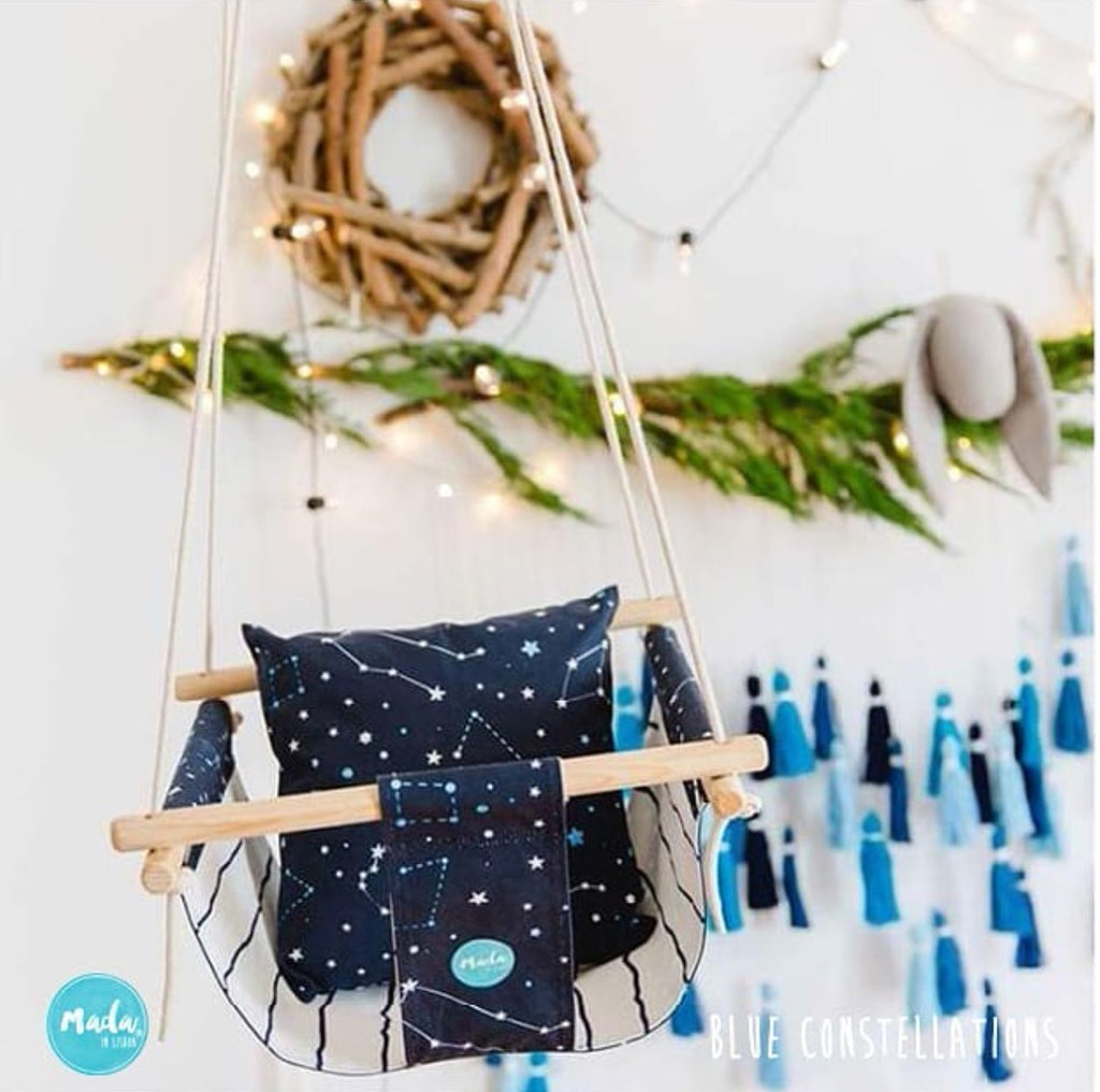 Blue Constellations BabySwing