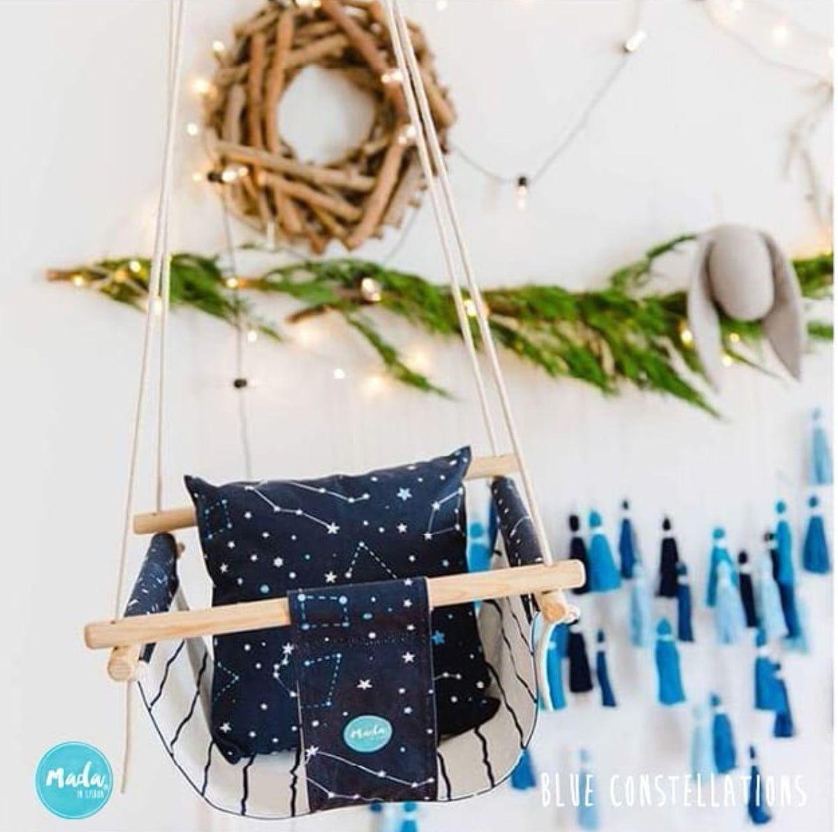 Blue Constellations BabySwing