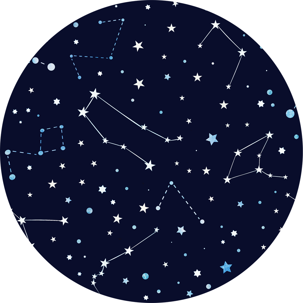 Blue Constellations BabySwing