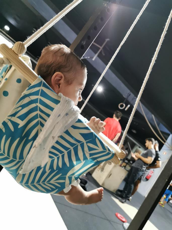Blue Leaf BabySwing