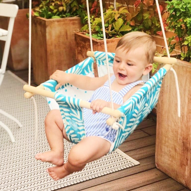 Blue Leaf BabySwing