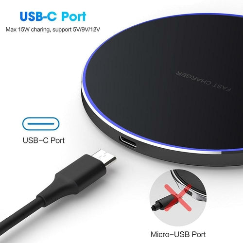 Base de carregamento sem fios Dragon W9 de 30 W